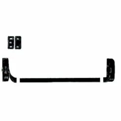 ISEO CAVERS 2 Supports IDEA Barre + 1 Mécanisme H/B + 1 Gache Et Cales D'épaisseur ISEO - Noir - Non Coupe Feu - 9414000505