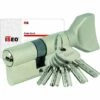 ISEO CAVERS Cylindre à Bouton IS-R6 Iseo - 5 Clés Réversibles - Sur Numéro AGL009726 - 40x40B - Laiton Nickelé -ISEO CAVERS Soldes 2022 28862990 1