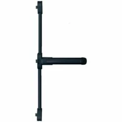 ISEO CAVERS Serrure Coupe-feu Push Idea 3 Points Latéraux ISEO Barre Grise 840 Mm - Noir - 942608455TA