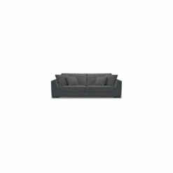 ISEO CAVERS CANAPE TISSU CITY MONACO-3PLF-RITZ84 - Gris