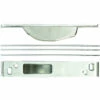 ISEO CAVERS Gâche Réglable Haute/basse Multiblindo ISEO - Bascule - Inox - 141x22x5 - 038084