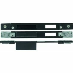 ISEO CAVERS Gâche Centrale Réglable 21x240 Mm ISEO Pour Serrure Performa - Vernis Noir - 038631