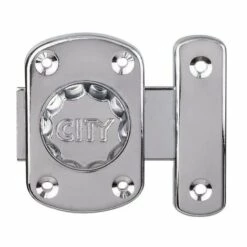 ISEO CAVERS Verrou Targette Chrome Automatique - 40 Mm - Iséo